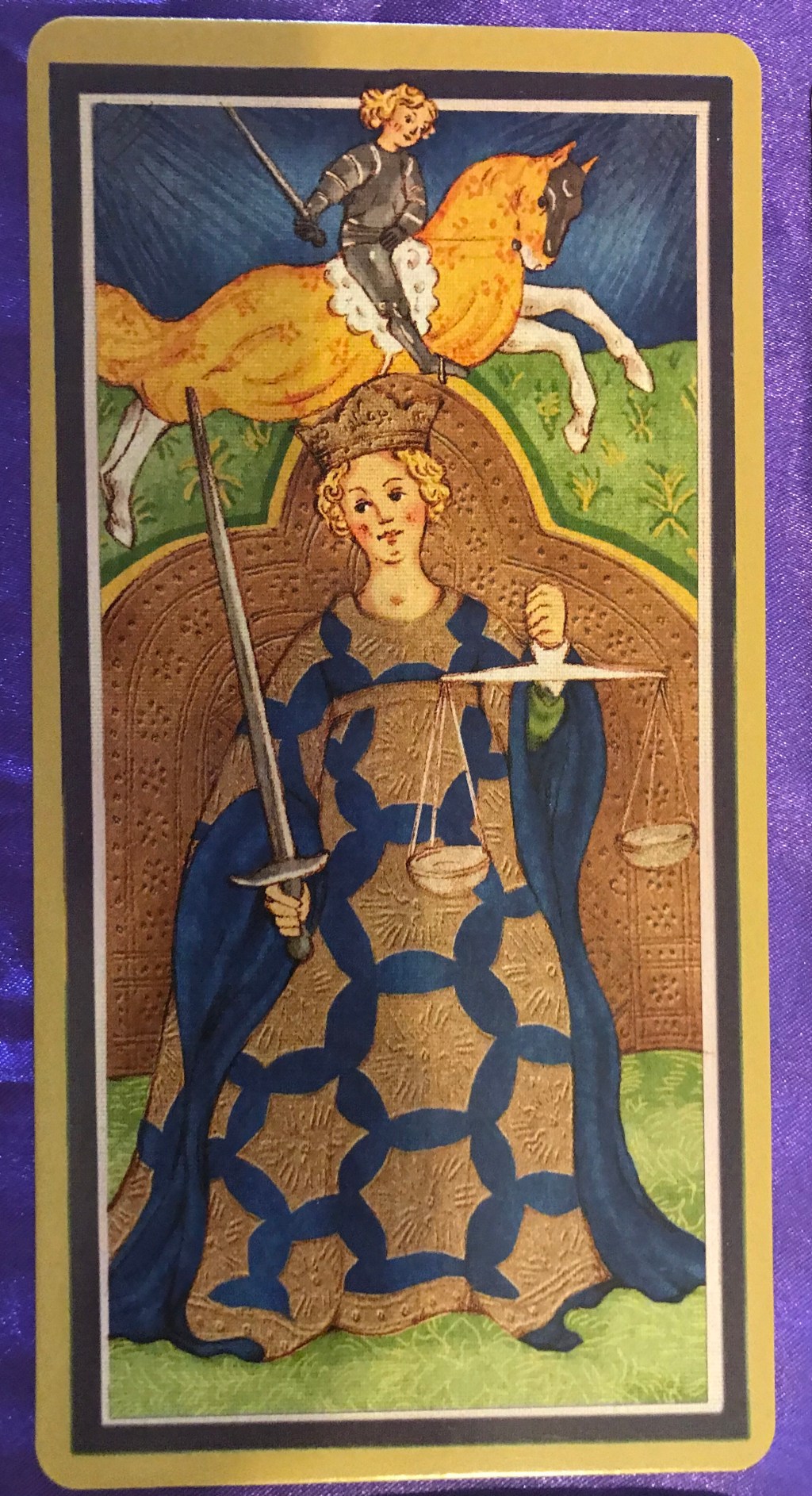 Justice-Golden-Tarot